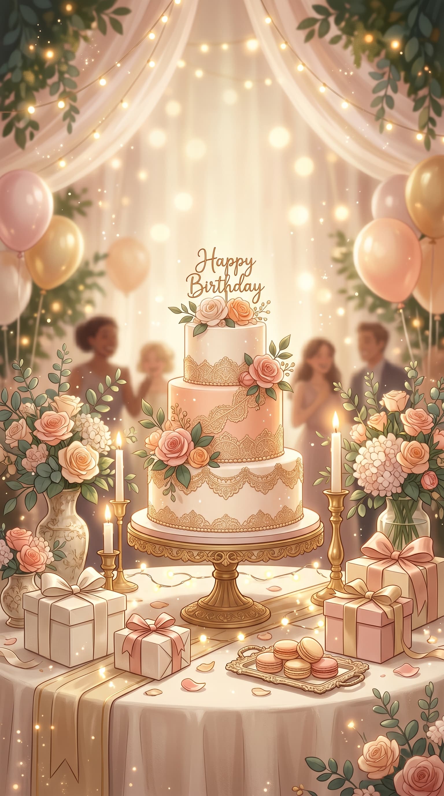Plan360 Digital Birthday Invitation on Mobile